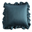 Jacquard Ruffle Cushion Cover Velvet Sofa Cushion Pillow Cover - My Store
