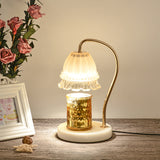 Aromatherapy Melting Candle Romantic European Marble Melting Candle Indoor Table Lamp Aromatherapy Candle Dimming Lamp Melting Candle - My Store
