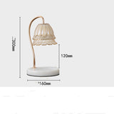 Aromatherapy Melting Candle Romantic European Marble Melting Candle Indoor Table Lamp Aromatherapy Candle Dimming Lamp Melting Candle - My Store