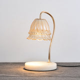 Aromatherapy Melting Candle Romantic European Marble Melting Candle Indoor Table Lamp Aromatherapy Candle Dimming Lamp Melting Candle - My Store