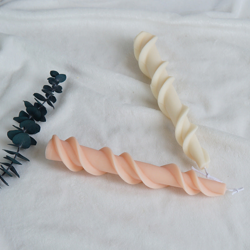 Screw Wax Silicone Mold Rotating Lace Candle Mold - My Store