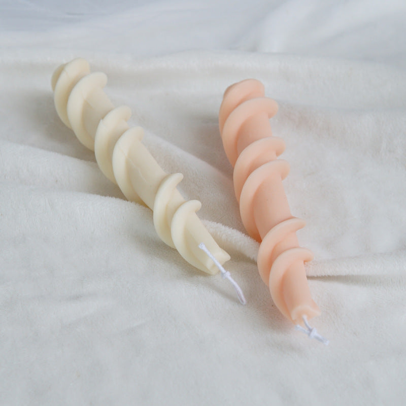 Screw Wax Silicone Mold Rotating Lace Candle Mold - My Store
