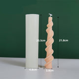 Screw Wax Silicone Mold Rotating Lace Candle Mold - My Store