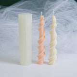 Screw Wax Silicone Mold Rotating Lace Candle Mold - My Store