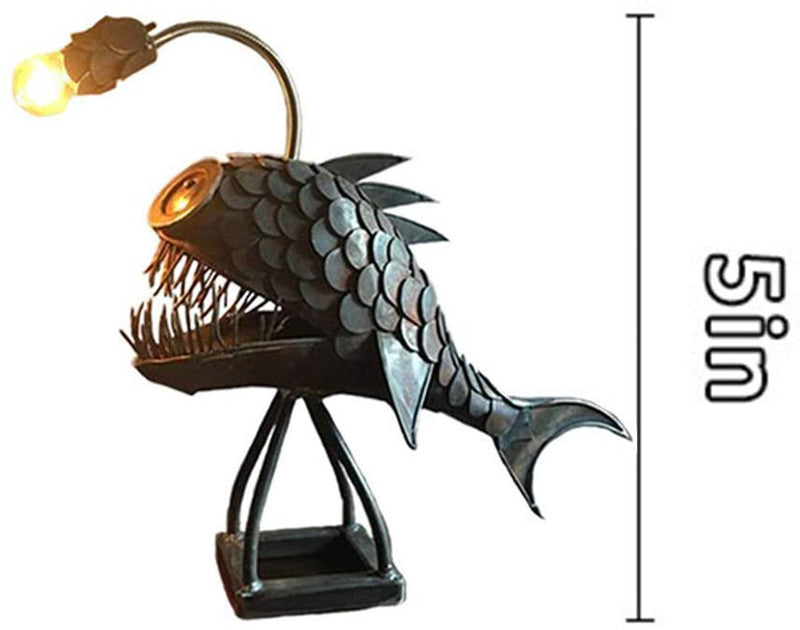 Anglerfish Lamp Floor-standing Retro Art Table Lamp - My Store