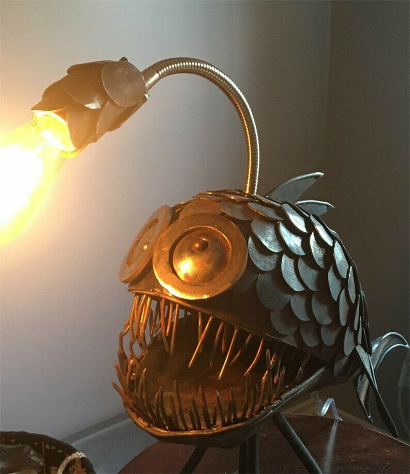 Anglerfish Lamp Floor-standing Retro Art Table Lamp - My Store