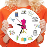 Simple Art Deco Wall Clock