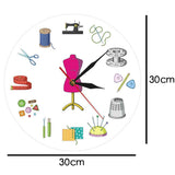 Simple Art Deco Wall Clock