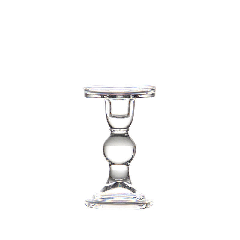 Candle Holders For 3 Inches Pillar Candle Or 7 8 Inch Taper Candle, Candlestick Holder Set Of 3 For Wedding Or Home Decoration - My Store