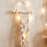 Wall hanging braided rope hanging basket - My Store