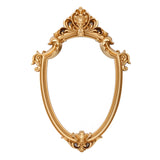 Retro Palace Wall Mirror Embossed Home Decoration Hanging Bathroom Mirror - My Store