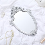 Retro Palace Wall Mirror Embossed Home Decoration Hanging Bathroom Mirror - My Store