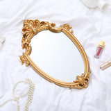 Retro Palace Wall Mirror Embossed Home Decoration Hanging Bathroom Mirror - My Store