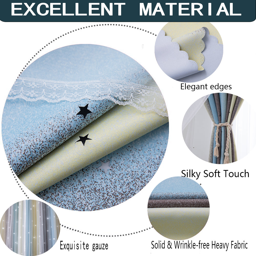 Easy Installation Curtains For Bedroom - My Store