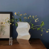 Acrylic Flower Vases Modern New Type Mirror Printing - My Store