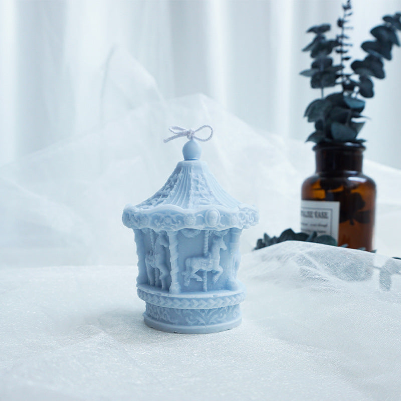 Carousel Candle Mold Handmade Candle Silicone Mold - My Store