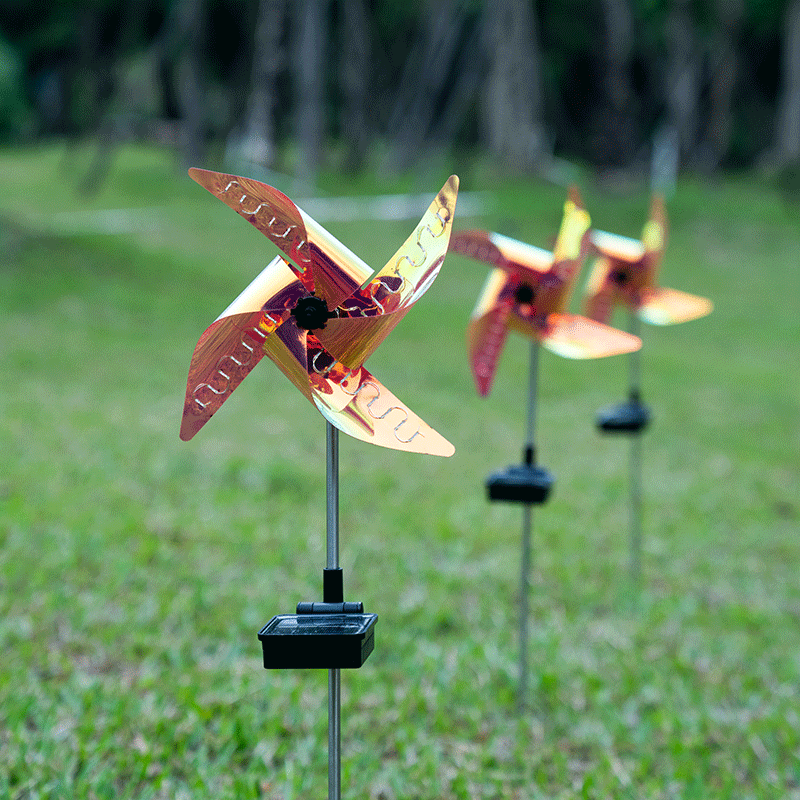 Solar Landscape Windmill Light Outdoor Light String Decoration Lawn Light - My Store