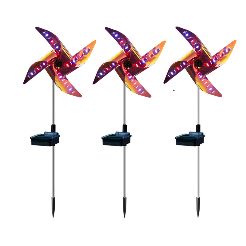 Solar Landscape Windmill Light Outdoor Light String Decoration Lawn Light - My Store