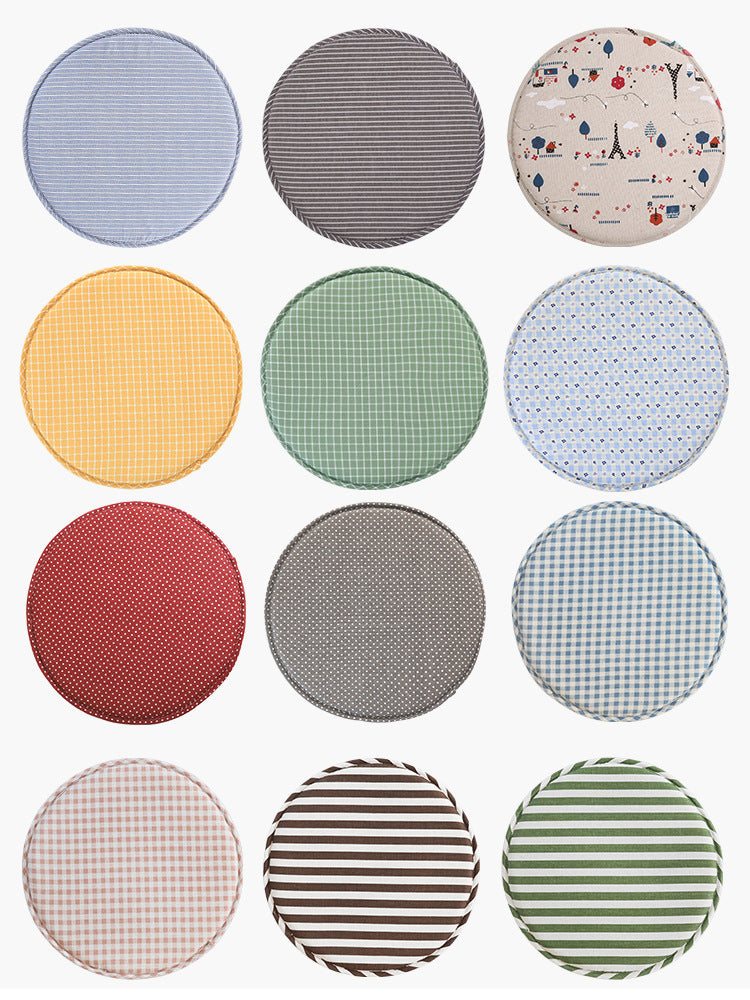 Chair Stool Cushion Cushion Cover Cover Round Cushion Sponge Round - My Store