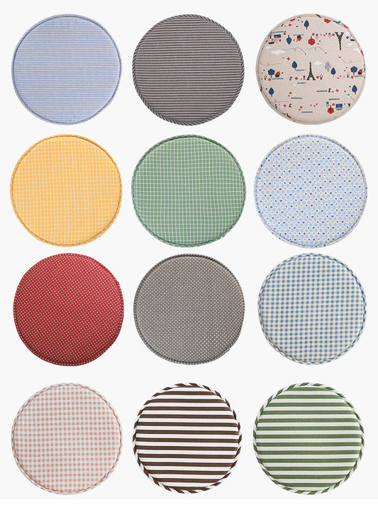 Chair Stool Cushion Cushion Cover Cover Round Cushion Sponge Round - My Store