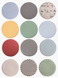 Chair Stool Cushion Cushion Cover Cover Round Cushion Sponge Round - My Store