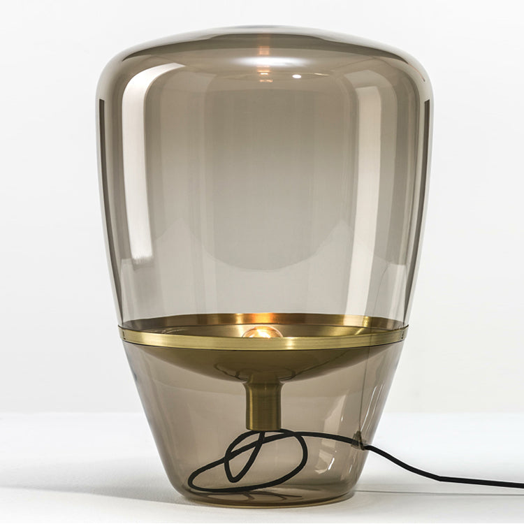 Scandinavian Minimalist Living Room Glass Table Lamp Modern Light Luxury Corner Table Desk Bedside Lamp Bedroom Bedside Creative Lamps - My Store