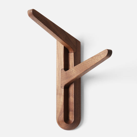 Y Word Clothes Hanging Solid Wood Wall Hanging Wall Hanging Coat Hook - My Store