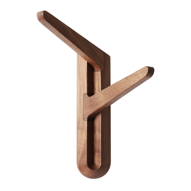 Y Word Clothes Hanging Solid Wood Wall Hanging Wall Hanging Coat Hook - My Store