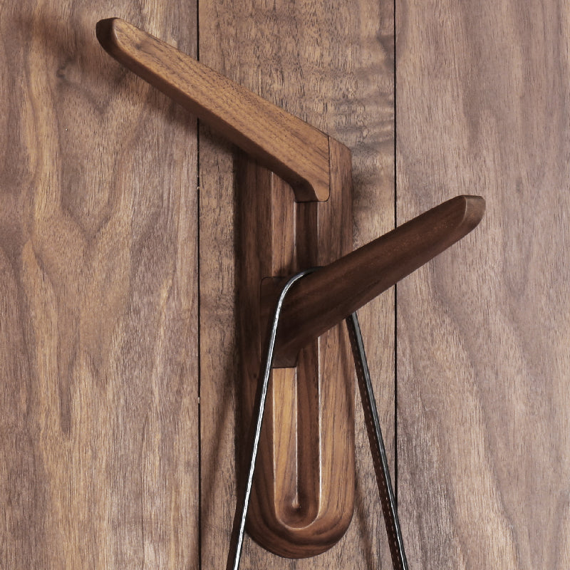 Y Word Clothes Hanging Solid Wood Wall Hanging Wall Hanging Coat Hook - My Store