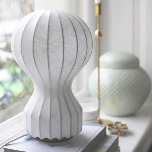 Nordic Living Room Cabinet A Few Decorative Table Lamps Personality Simple Study Bedroom Bedside Lamp Retro Korean Medieval Silk Lamp - My Store