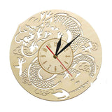 Modeling Wall Clock Modern Chinese Dragon Art Wall Decoration Wall Clock