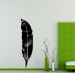 Mirror Wall Sticker Feather Decoration Mirror - My Store