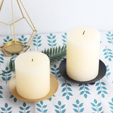 Iron Plate Candle Holder LED Candle Base - My Store
