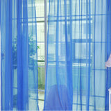 Curtains Solid Tulle Modern Curtains For Living Room Transparent Tulle Curtains Window Sheer For The Bedroom - My Store