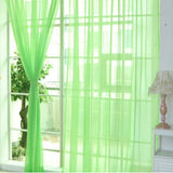 Curtains Solid Tulle Modern Curtains For Living Room Transparent Tulle Curtains Window Sheer For The Bedroom - My Store