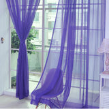 Curtains Solid Tulle Modern Curtains For Living Room Transparent Tulle Curtains Window Sheer For The Bedroom - My Store