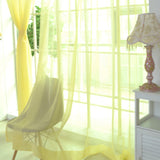 Curtains Solid Tulle Modern Curtains For Living Room Transparent Tulle Curtains Window Sheer For The Bedroom - My Store