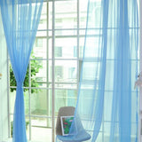 Curtains Solid Tulle Modern Curtains For Living Room Transparent Tulle Curtains Window Sheer For The Bedroom - My Store