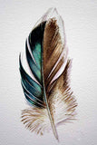 Feather Hanging Wall Art Painting Living Room Background Wall