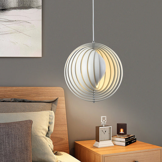 Creative Living Room Bedroom Model Room Moon Rotating Lamps - My Store