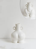 Nordic Human Body Ceramics Vases Home Decoration Accessories Office Dining Table Flower Arrangement Container Dried Flower Vases - My Store