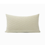 New Beige Wave Pattern Pillows Nordic Modern Minimalist Model Room Sales Office Waist Pillow - My Store