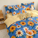 Three-Piece Set Of Single Bed Sheets In Student Dormitory - My Store
