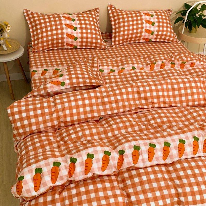 Three-Piece Set Of Single Bed Sheets In Student Dormitory - My Store