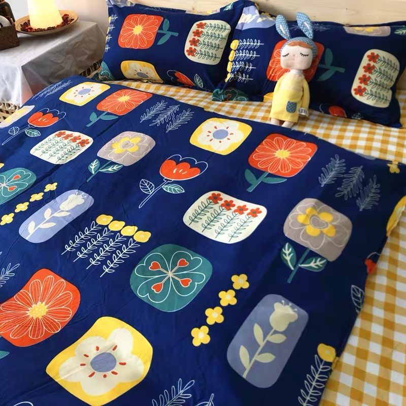 Three-Piece Set Of Single Bed Sheets In Student Dormitory - My Store