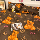 Three-Piece Set Of Single Bed Sheets In Student Dormitory - My Store