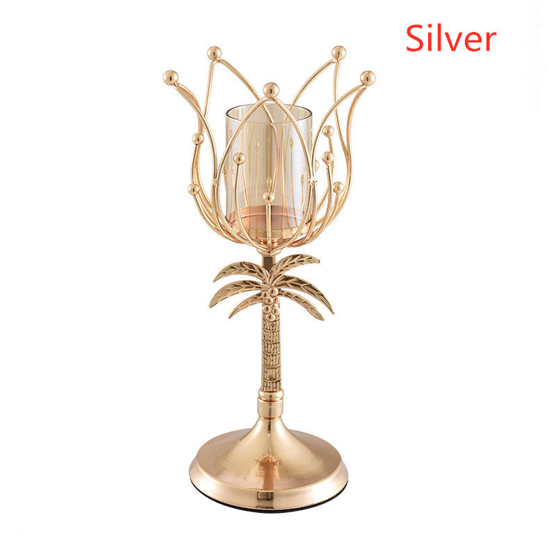 Candle Holder Dining Table Candle Light Dinner Candle Holder Decoration - My Store