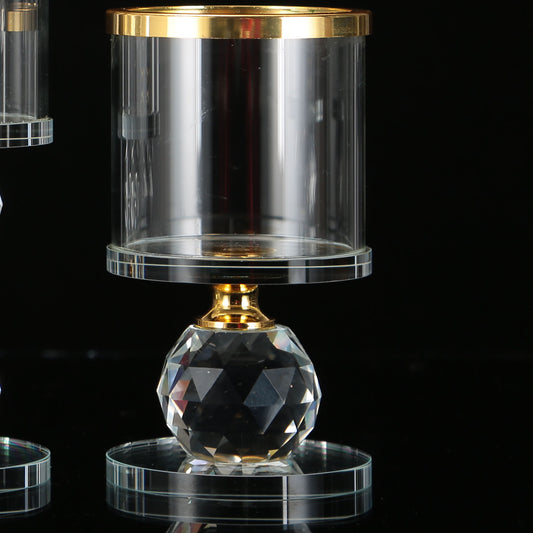 European Romantic Crystal Candle Holder Decoration Hotel Decoration Candle Holder - My Store