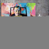 Abstract poster wall art canvas