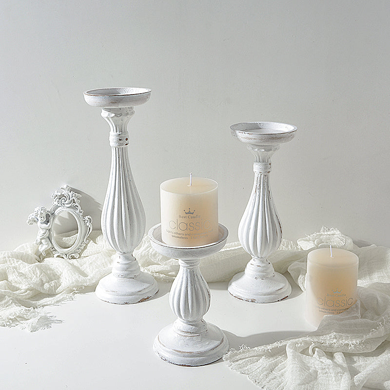 Candle Light Candle Holder Wooden Ornaments - My Store